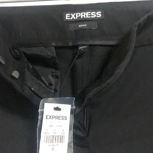 *****SOLD*****NWT EXPRESS EDITOR CROP PANTS - Picture 6 of 6